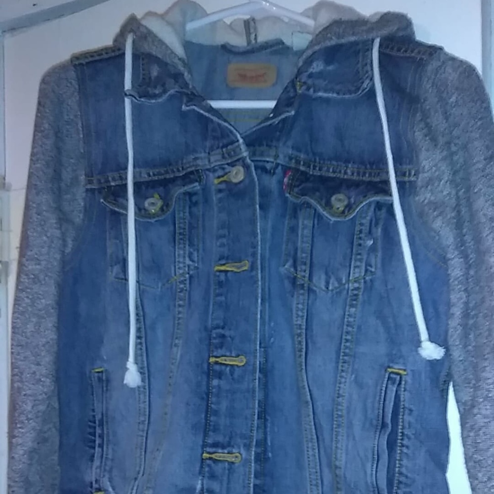 Levi Denim Jacket Hybrid with hood
